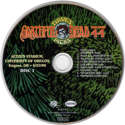 Dave's Picks, Volume 44 (3xCD)(Autzen Stadium, U. Of Oregon, Eugene, OR • 6/23/90) | Mint (M) Near Mint (NM) - ROCK