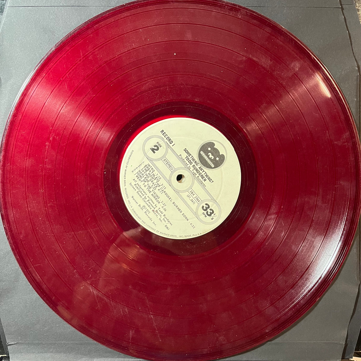 Todd Rundgren - Something / Anything? (COLOR VINYL 2xLP) | USED Good Plus (G+) Very Good (VG) ROCK