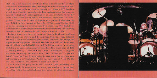 Dave's Picks, Volume 39 (3xCD)(The Spectrum, Philadelphia, PA • 4/26/83) | Mint (M) Near Mint (NM) - ROCK