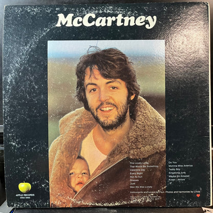 Mccartney Paul - McCartney (VINYL LP) | USED Very Good Plus Plus (VG++) Very Good (VG) ROCK