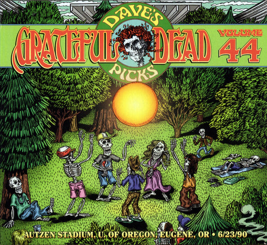 Dave's Picks, Volume 44 (3xCD)(Autzen Stadium, U. Of Oregon, Eugene, OR • 6/23/90) | Mint (M) Near Mint (NM) - ROCK