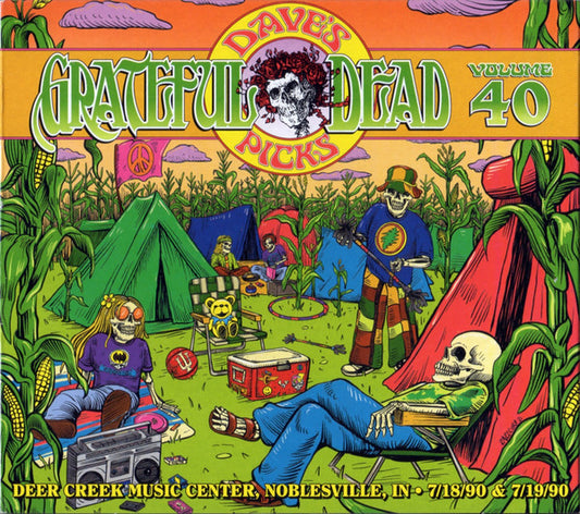 Dave's Picks, Volume 40 (3xCD)(Deer Creek Music Center, Noblesville, IN • 7/18-19/90 | Mint (M) Near Mint (NM) - ROCK