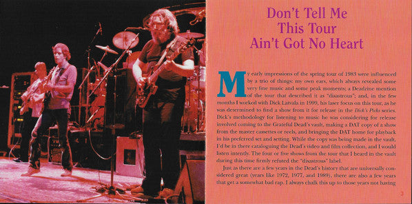 Dave's Picks, Volume 39 (3xCD)(The Spectrum, Philadelphia, PA • 4/26/83) | Mint (M) Near Mint (NM) - ROCK