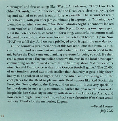 Dave's Picks, Volume 44 (3xCD)(Autzen Stadium, U. Of Oregon, Eugene, OR • 6/23/90) | Mint (M) Near Mint (NM) - ROCK