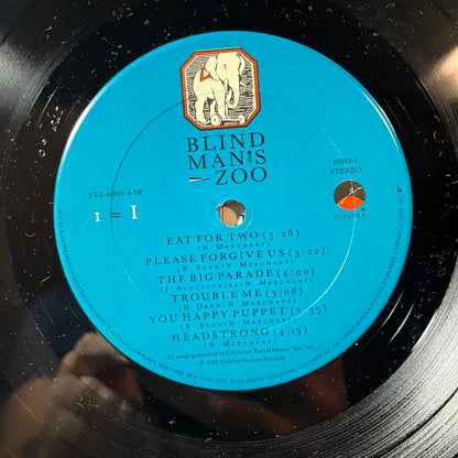 10,000 Maniacs - Blind Man's Zoo (VINYL LP) | USED Near Mint- (NM-) Near Mint- (NM-) ROCK