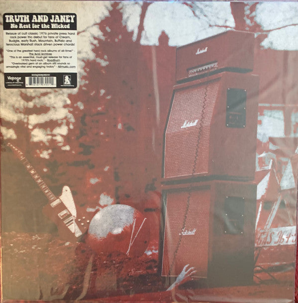 Truth And Janey - No Rest For The Wicked (BLACK VINYL REISSUE LP) | Mint (M) Mint (M) - ROCK *NEW*