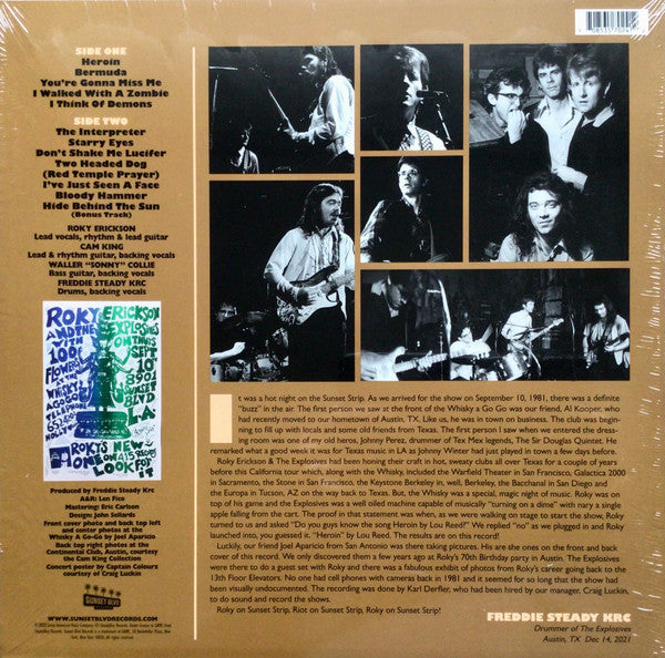 Live At The Whisky 1981 | Mint (M) Mint (M)