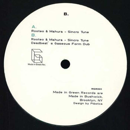 Metta Remixes I | Mint (M) Generic - TECHNO *NEW/GREEN*