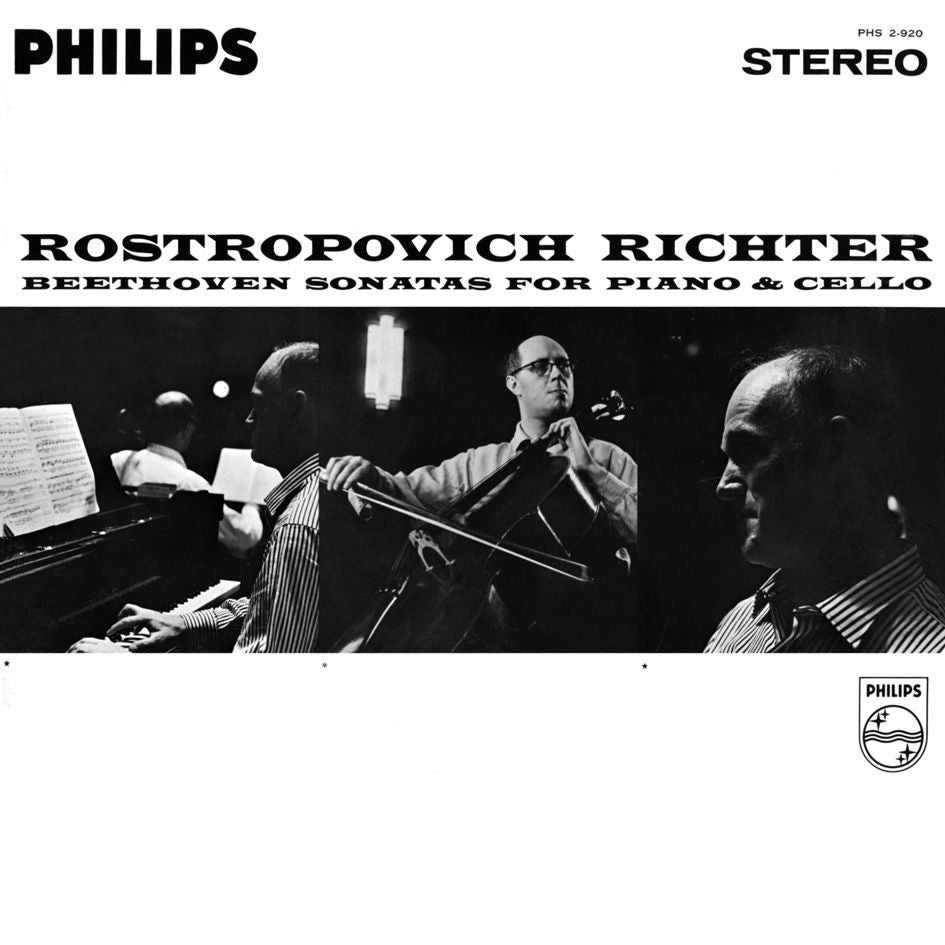 Rostropovich, Richter, Beethoven - Sonatas For Piano & Cello |