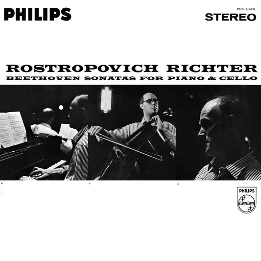 Rostropovich, Richter, Beethoven - Sonatas For Piano & Cello |