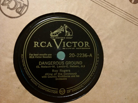 Dangerous Ground / I'm Restless | Very Good (VG) Generic