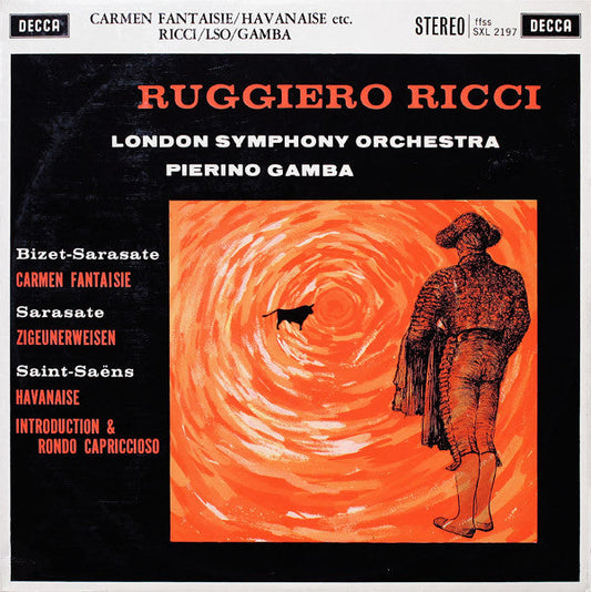 Ruggiero Ricci, London Symphony Orchestra, Gamba, - Carmen Fantaisie / Zigeunerweisen / Havanaise / Introduction & Rondo Capriccioso |