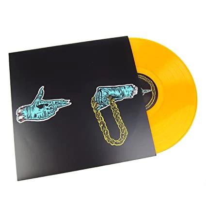 Run The Jewels [Explicit Content] (Colored Vinyl, Orange, Poster, Indie Exclusive) | Excellent (EX) Mint (M)