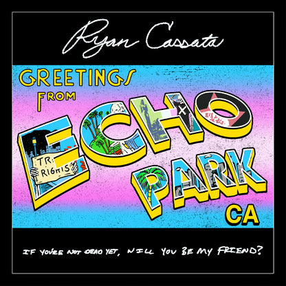 Greetings From Echo Park (Trans-Blue VINYL) | Mint (M) Mint (M) - ROCK *NEW/COLOR*