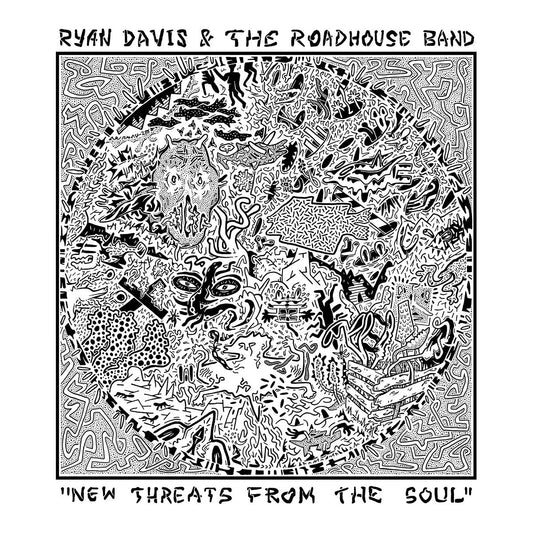 Ryan Davis & The Roadhouse Band - New Threats From The Soul (Transparent Light Blue Vinyl) | Mint (M) Mint (M) - COUNTRY *SEALED/COLOR*