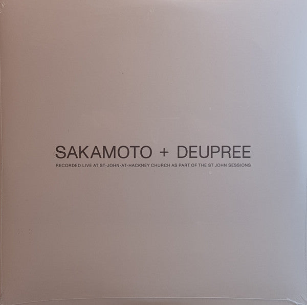 Ryuichi Sakamoto + Taylor Deupree Live In London ThirtyThree ThirtyThree Records 2xLP, Album, RE, RM, Blu Mint (M) Mint (M)