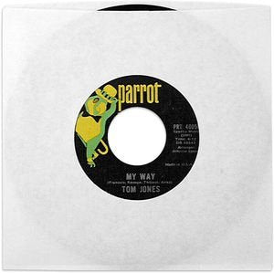 S7Wr White Paper Sleeve (7" 45) (100 Count) |