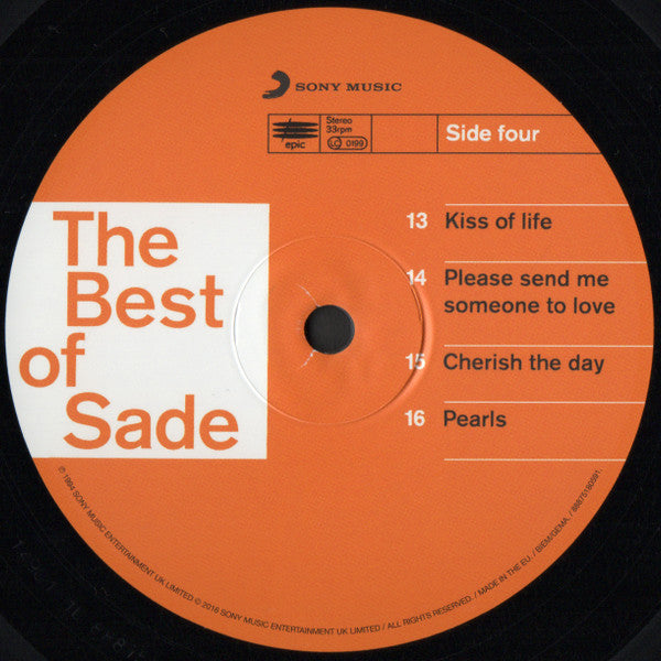 The Best Of Sade | Mint (M) Mint (M) - FUNK/JAZZ *SEALED*