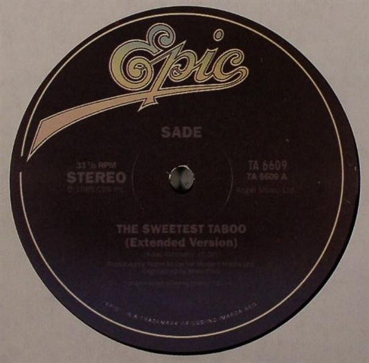 The Sweetest Taboo | Mint (M) Generic - FUNK/JAZZ *NEW*