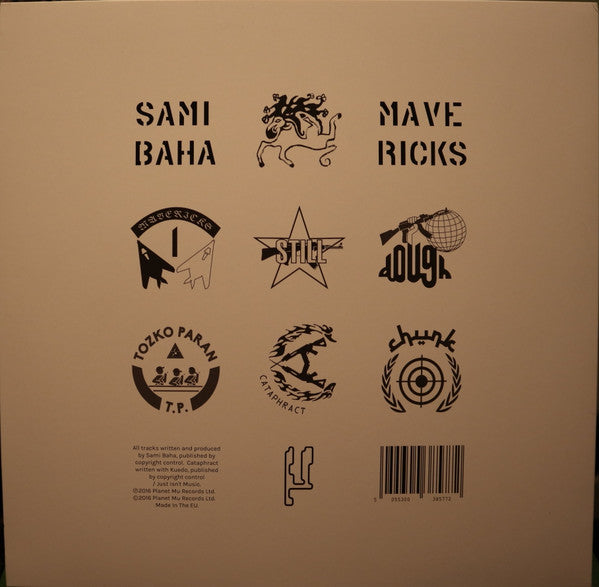 Sami Baha Mavericks Planet Mu 12", EP Mint (M) Mint (M)