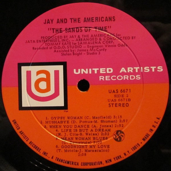 Jay & The Americans - Sands Of Time *GATEFOLD* | Excellent (EX) Very Good Plus (VG+) - ROCK / USED *EXCELLENT+*