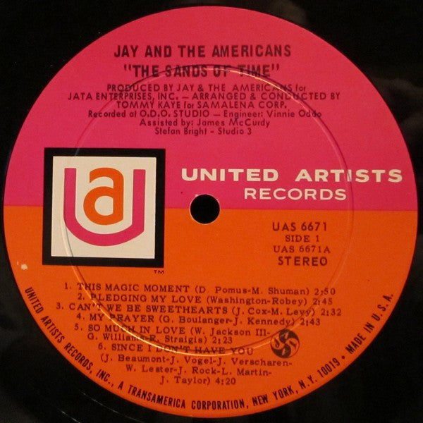 Jay & The Americans - Sands Of Time *GATEFOLD* | Excellent (EX) Very Good Plus (VG+) - ROCK / USED *EXCELLENT+*