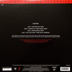 Santana Santana Mobile Fidelity Sound Lab, Columbia, Sony Music Commercial Music Group 2x12", Album, Ltd, Num, RE, RM, 180 Mint (M) Mint (M)
