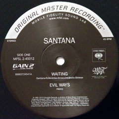 Santana Santana Mobile Fidelity Sound Lab, Columbia, Sony Music Commercial Music Group 2x12", Album, Ltd, Num, RE, RM, 180 Mint (M) Mint (M)