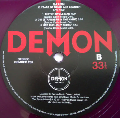 10 Years Of Denim And Leather - Live 1990 | Mint (M) Mint (M)