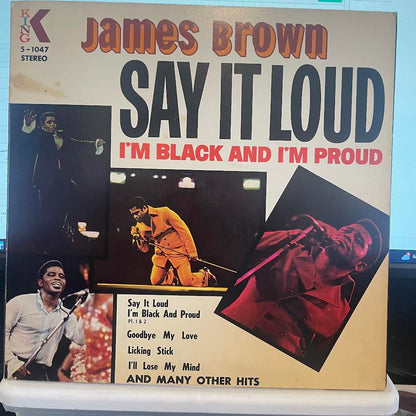 James Brown - Say It Loud I'm Black And I'm Proud (VINYL) | Very Good Plus (VG+) Excellent (EX)