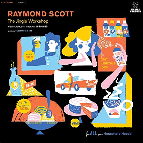 Scott, Raymond - The Jingle Workshop: Midcentury Musical Miniatures 1951-1965 (BLUE/GOLD VINYL) |