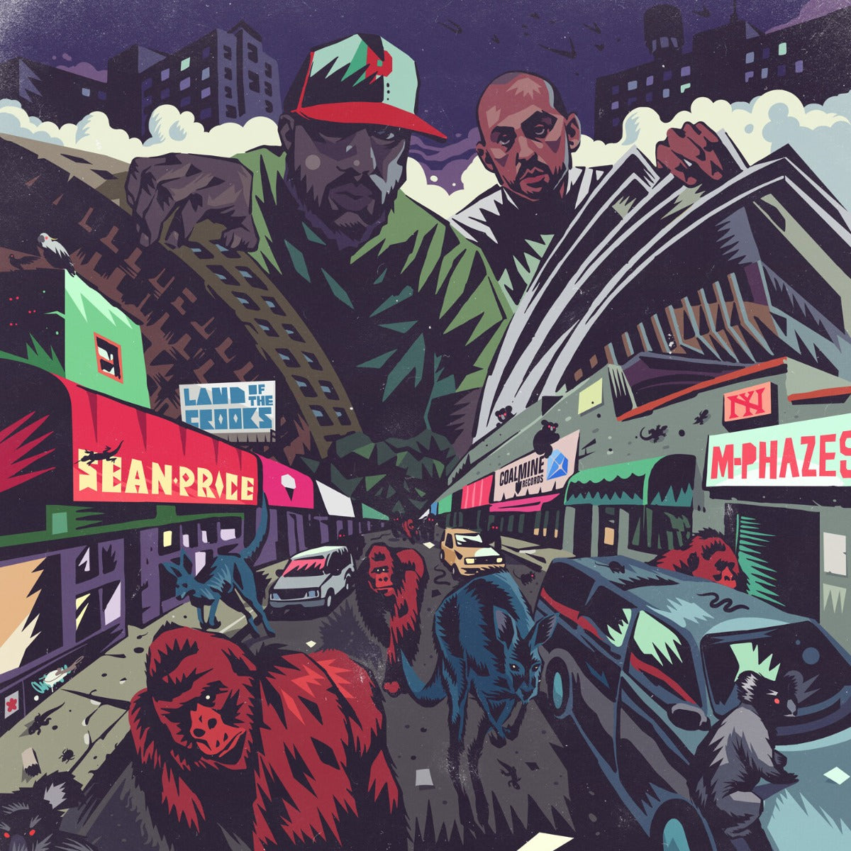 Land Of The Crooks (Indie Exclusive, Colored Vinyl, Green, Smoke) | Mint (M) Mint (M) - HIP HOP *COLOR*