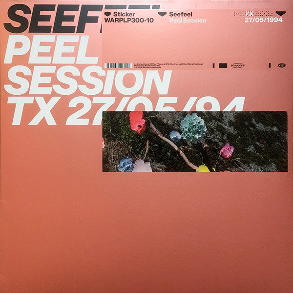 Seefeel Peel Session Warp Records 12", EP Mint (M) Mint (M)