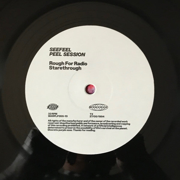 Seefeel Peel Session Warp Records 12", EP Mint (M) Mint (M)