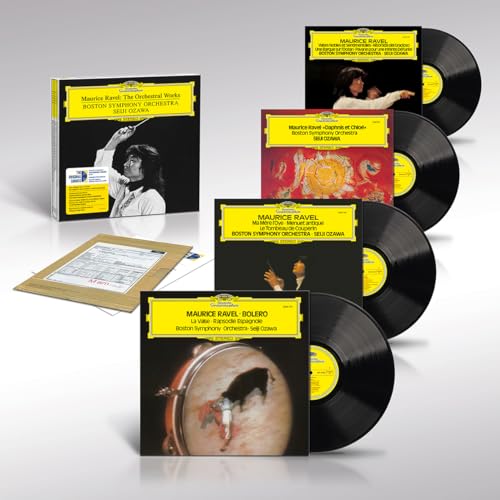 Ravel: The Orchestral Works (The Original Source Series) [180g 4 LP] |
