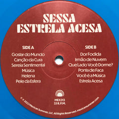 Sessa Estrela Acesa Mexican Summer LP, Album, Blu Mint (M) Mint (M)