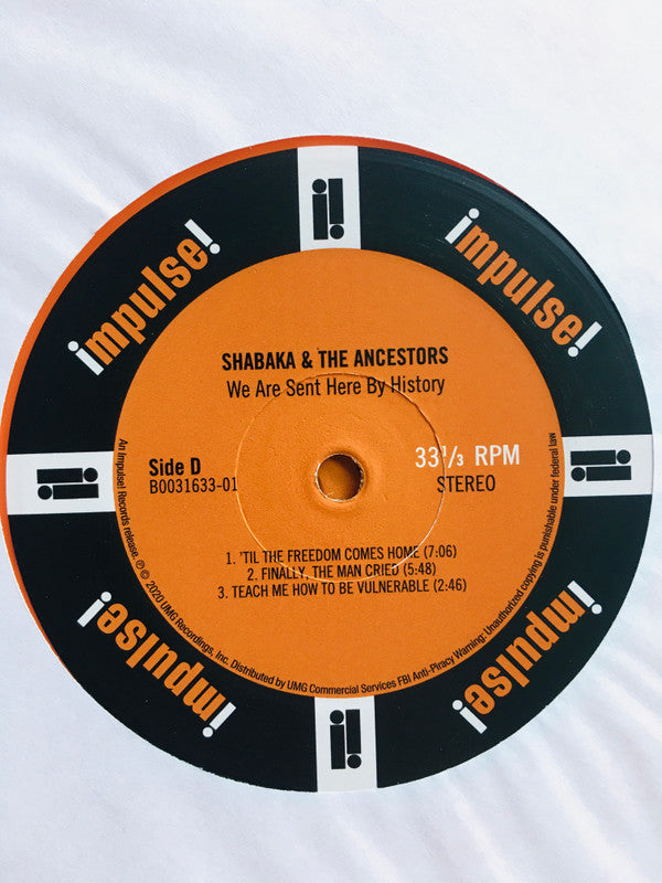 Shabaka And The Ancestors We Are Sent Here By History Impulse! 2xLP, Album, Club, Ltd, Num, Ora Mint (M) Mint (M)