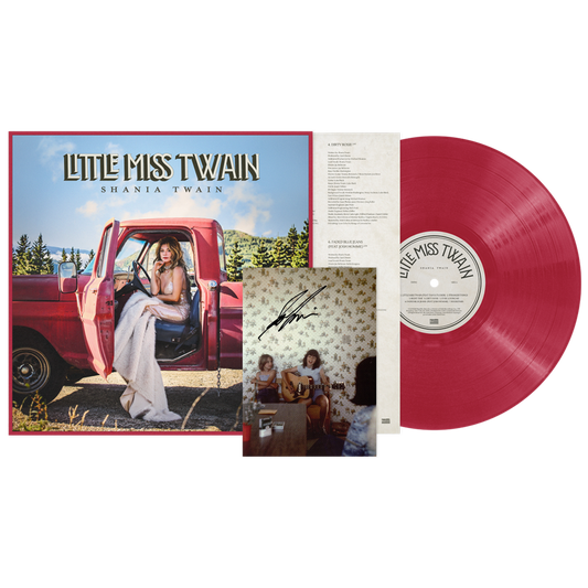 Shania Twain - Little Miss Twain (Limited Indie Exclusive) [Rosie Red LP] [Signed Insert] |