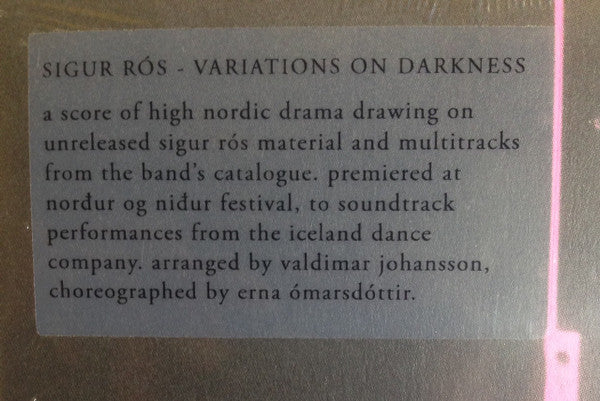 Sigur Rós - Variations On Darkness | Mint (M) Mint (M)