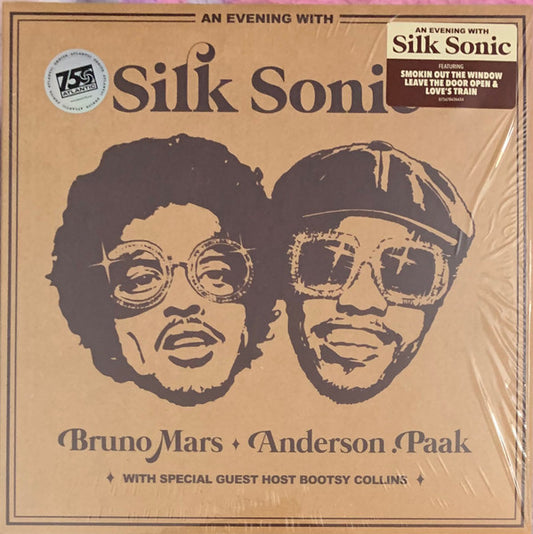 Silk Sonic An Evening With Silk Sonic Atlantic, Aftermath Entertainment LP, Album, RE Mint (M) Mint (M)