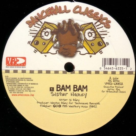 SISTER NANCY - Bam Bam Bam |