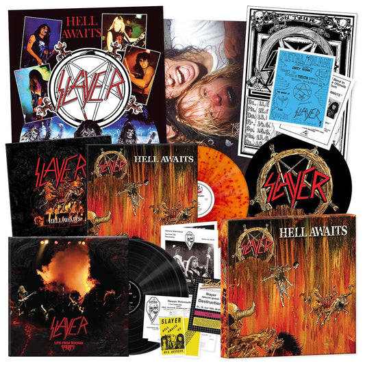 SLAYER - Hell Awaits (40Th Anniversary Edition) [3LP] | Mint (M) Mint (M) - METAL *SEALED/COLOR*