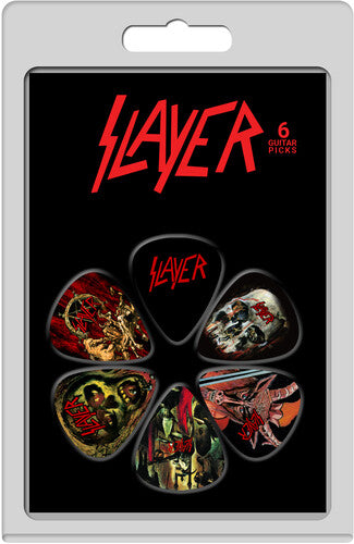 Slayer - Perri's - Slayer - Albums - Guitar Picks (6 Pack) |