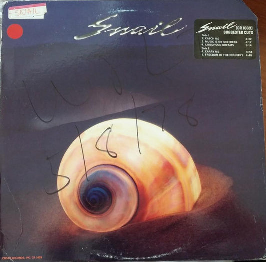 Snail | Very Good Plus (VG+) Very Good (VG) - ROCK / USED *EXCELLENT*
