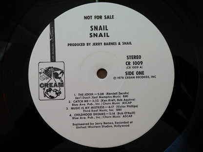 Snail | Very Good Plus (VG+) Very Good (VG) - ROCK / USED *EXCELLENT*