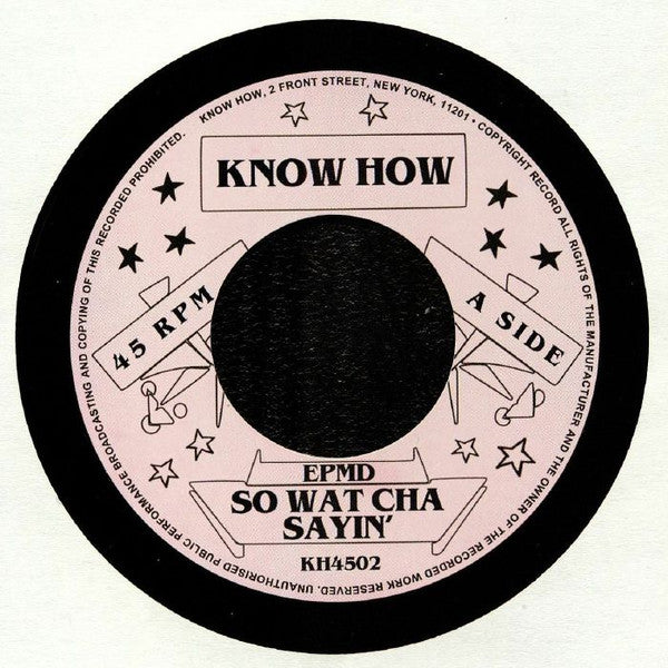 So What Cha Sayin' / You Gots To Chill | Mint (M) Generic