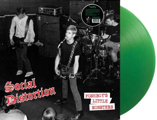 Social Distortion Poshboy's Little Monsters (Limited Edition, Green Vinyl) [Import] 12", EP Mint (M) Mint (M)