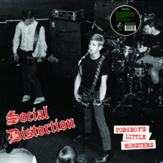 Social Distortion Poshboy's Little Monsters (Limited Edition, Green Vinyl) [Import] 12", EP Mint (M) Mint (M)