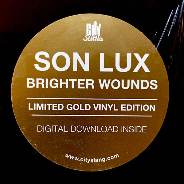 Son Lux Brighter Wounds City Slang LP, Album, Ltd, Gol Mint (M) Mint (M)