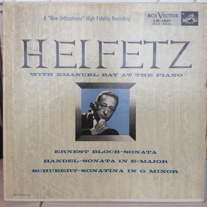 Sonata / Sonata In E Major / Sonatina In G Minor (VINYL) | Excellent+ (EX+) Near Mint (NM or M-) - CLASSICAL / USED *EXCELLENT+*